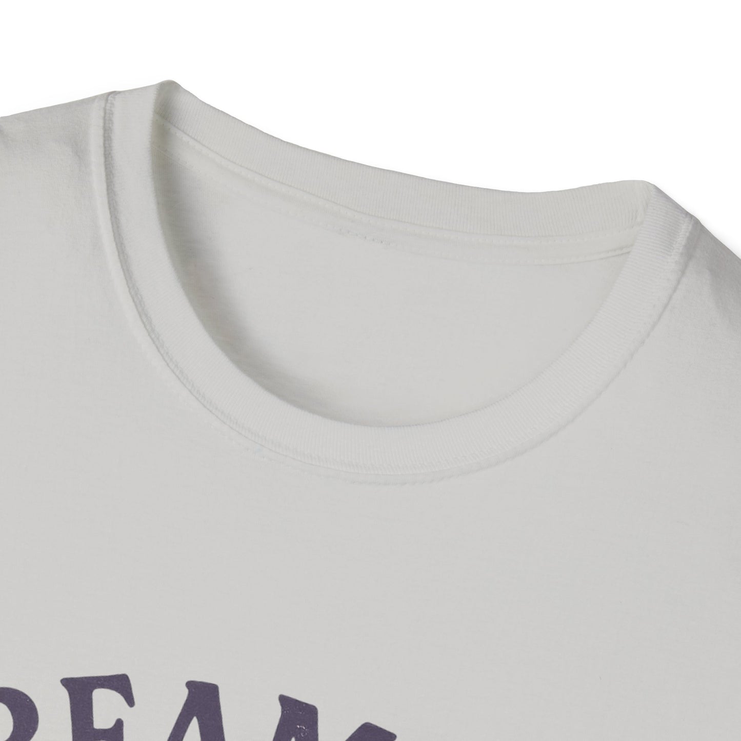 Dreamers Unite T-Shirt – Whimsical Moon & Clouds Inspirational Dreamer Tee