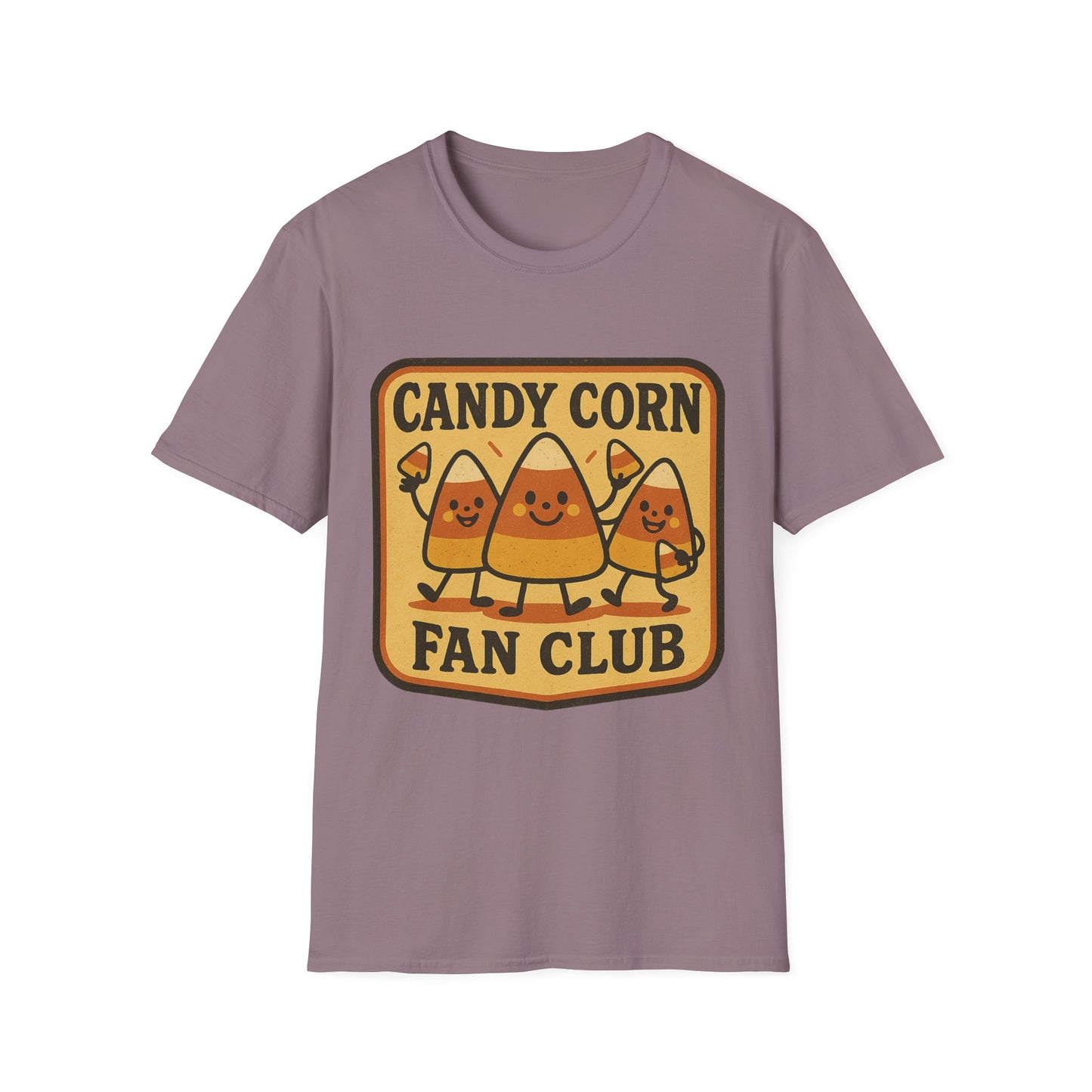 Candy Corn Fan Club Shirt – Cute Fall Halloween Tee, Retro Autumn Candy Graphic T-Shirt