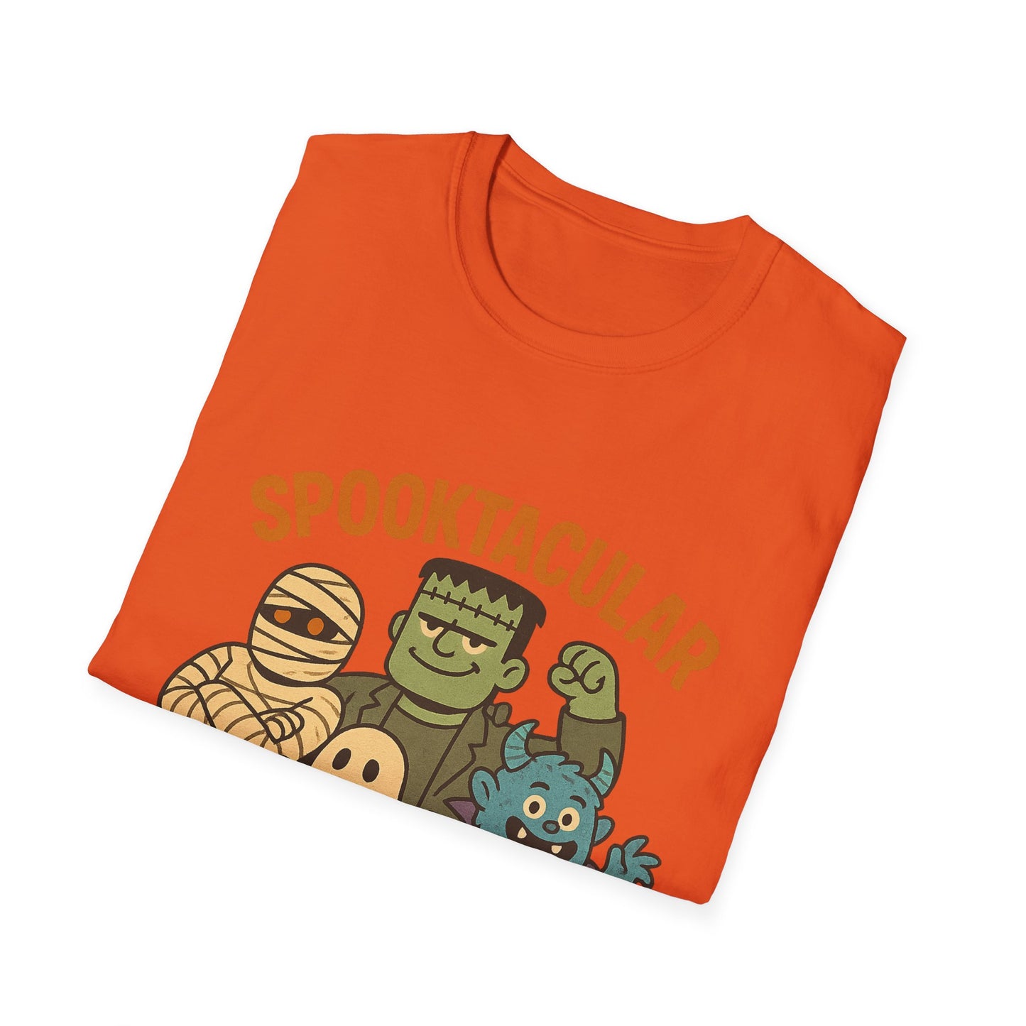 Spooktacular Squad Shirt – Monster Friends Retro Halloween Tee