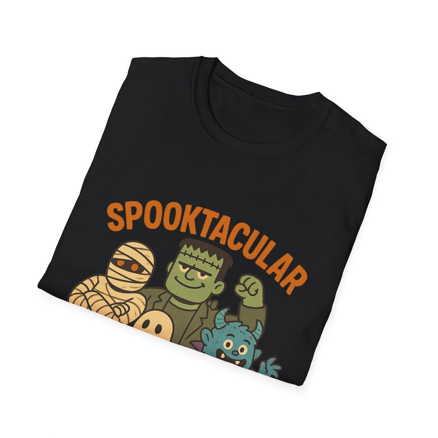 Spooktacular Squad Shirt – Monster Friends Retro Halloween Tee
