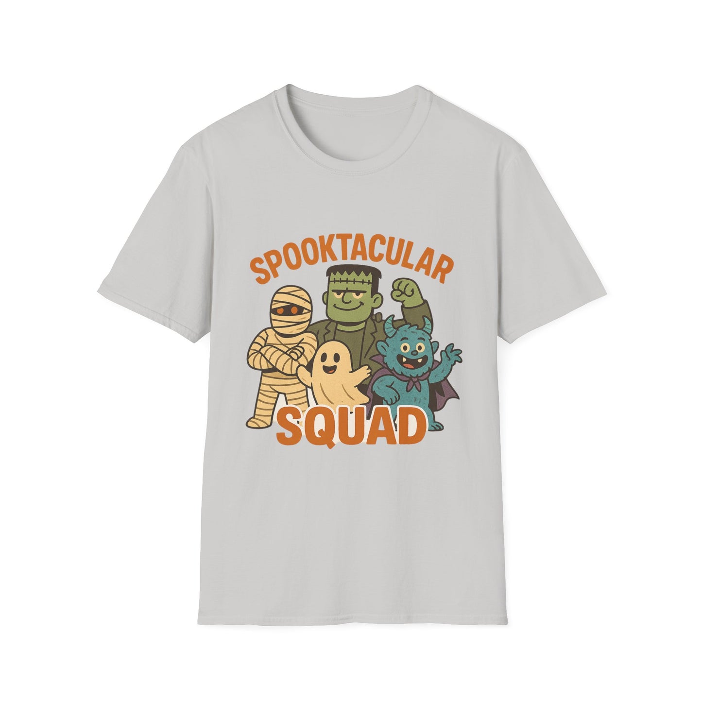 Spooktacular Squad Shirt – Monster Friends Retro Halloween Tee