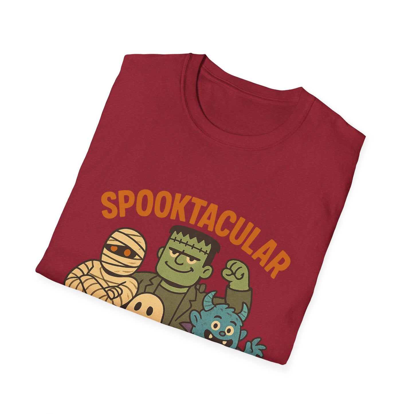 Spooktacular Squad Shirt – Monster Friends Retro Halloween Tee