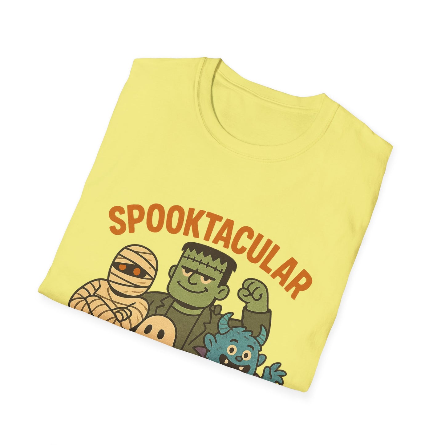 Spooktacular Squad Shirt – Monster Friends Retro Halloween Tee