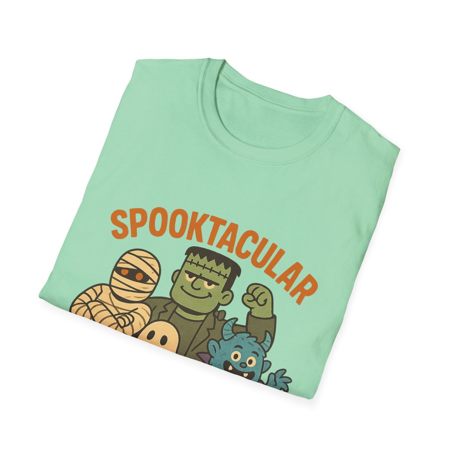 Spooktacular Squad Shirt – Monster Friends Retro Halloween Tee