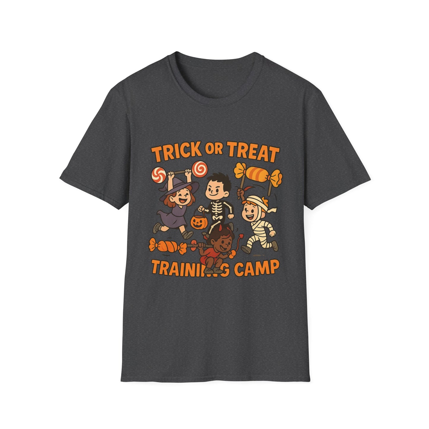 Trick or Treat Training Camp Shirt – Kids Costume Halloween Tee
