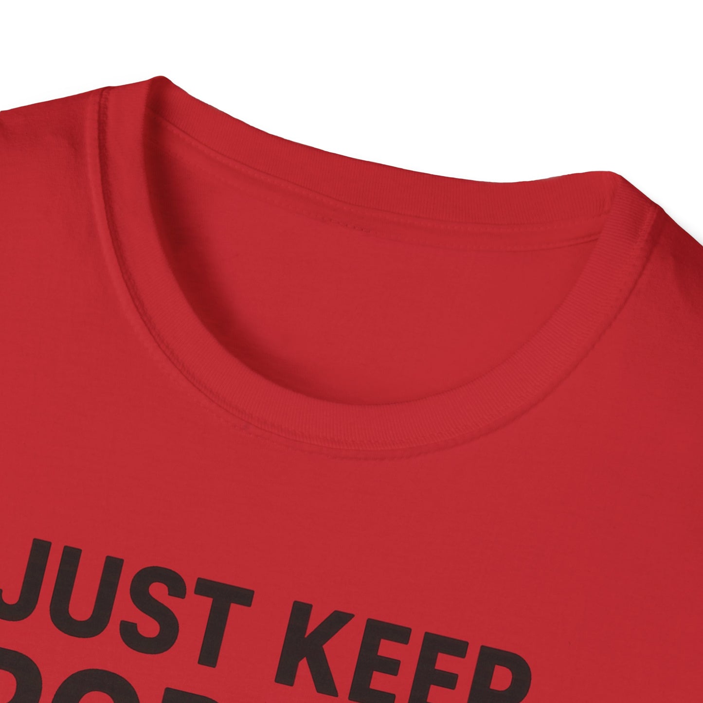 Just Keep Poppin’ Shirt – Funny Popcorn Lover Tee – Retro Movie Night T-Shirt for Snack Fans & Cinema Lovers