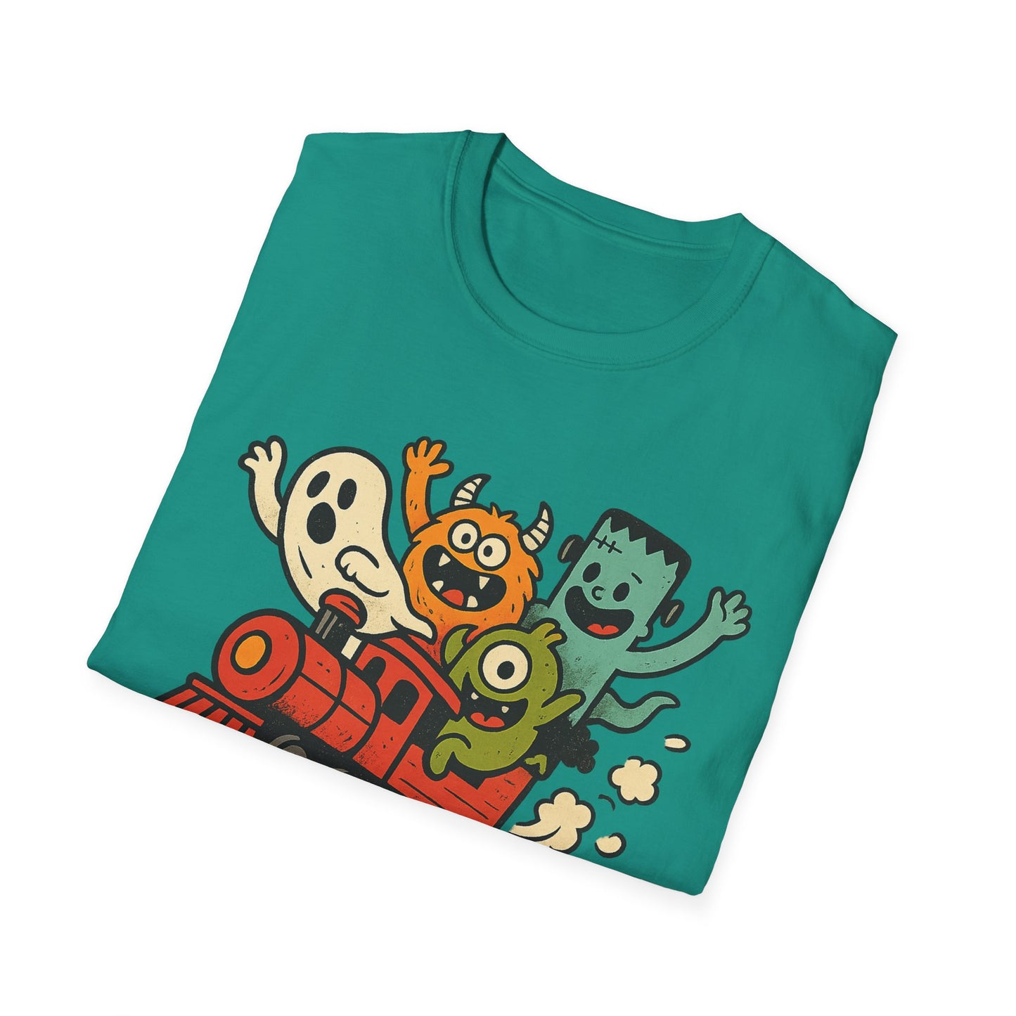 Haunt Mess Express Shirt – Funny Monster Train Halloween Tee