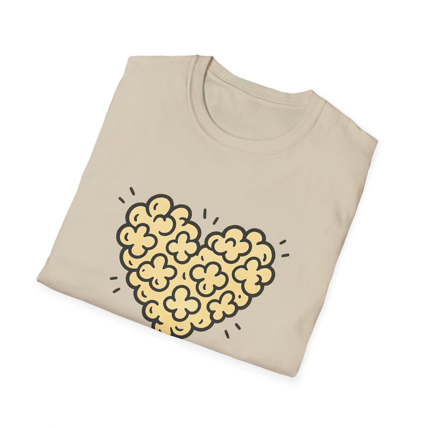 Popcorn Is My Love Language Shirt – Cute Movie Night Tee – Funny Popcorn Lover T-Shirt for Snack Fans & Cinema Lovers