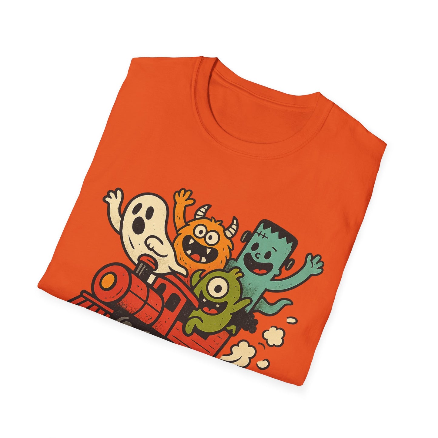 Haunt Mess Express Shirt – Funny Monster Train Halloween Tee