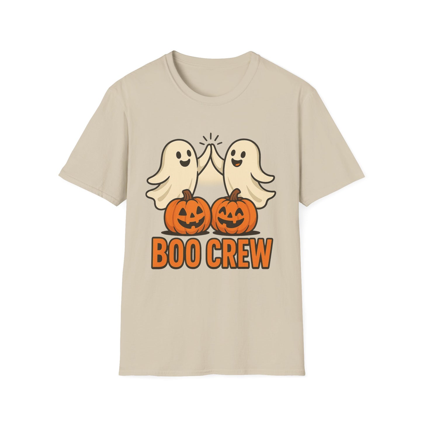 Boo Crew Ghost Shirt – Cute Ghosts and Pumpkin Halloween T-Shirt