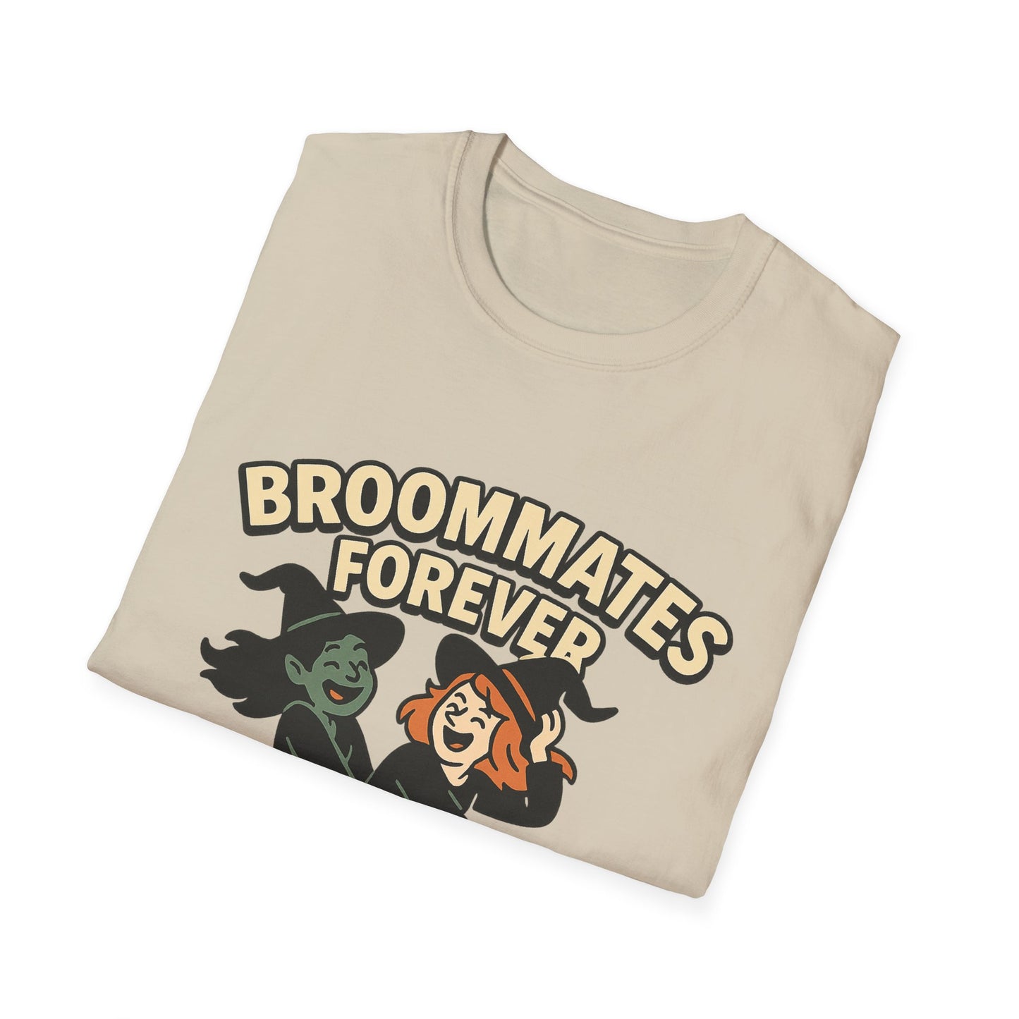 Broommates Forever Shirt – Cute Witch Friends Halloween T-Shirt